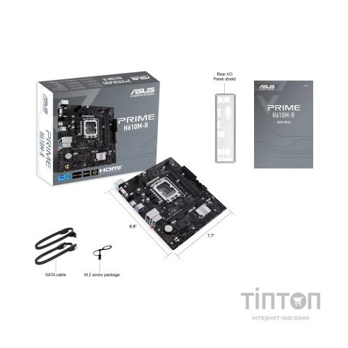 Материнська плата ASUS PRIME H610M-R-SI