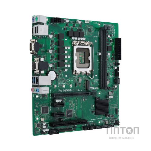 Материнська плата ASUS Pro H610M-C D4-CSM