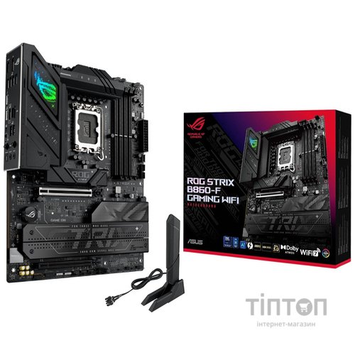 Материнська плата Asus ROG Strix B860-F Gaming WiFi Socket 1851