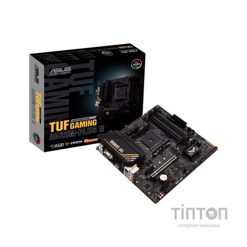 Материнська плата ASUS TUF GAMING A520M-PLUS II