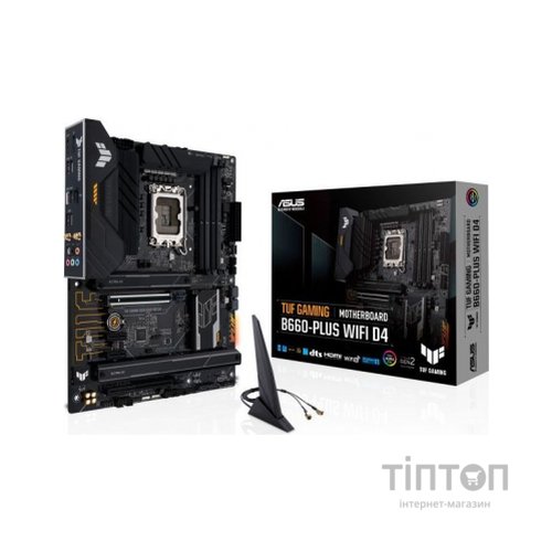 Материнська плата ASUS TUF GAMING B660-PLUS WIFI D4