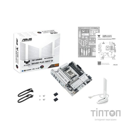 Материнська плата ASUS TUF GAMING B850M-PLUS WIFI7 W