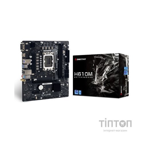 Материнська плата Biostar H610MX-E