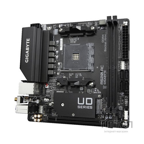 Материнська плата GIGABYTE A520I AC
