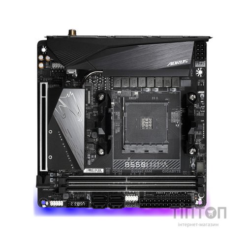 Материнська плата GIGABYTE B550I AORUS PRO AX