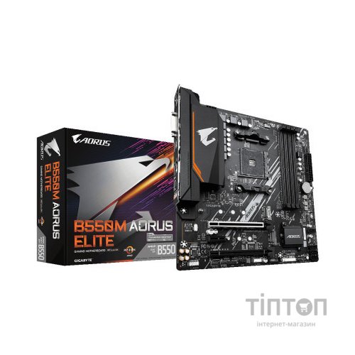 Материнська плата GIGABYTE B550M AORUS ELITE