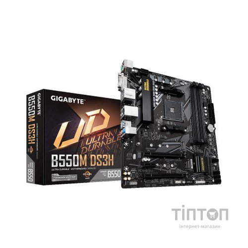 Материнська плата GIGABYTE B550M DS3H