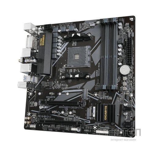 Материнська плата GIGABYTE B550M DS3H AC