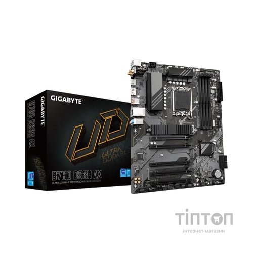 Материнська плата GIGABYTE B760 DS3H AX