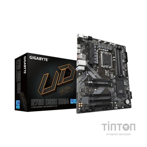 Материнська плата GIGABYTE B760 DS3H DDR4