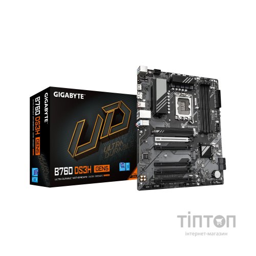 Материнська плата GIGABYTE B760 DS3H GEN5