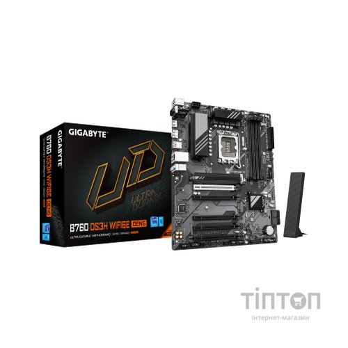 Материнська плата GIGABYTE B760 DS3H WF6E GEN5