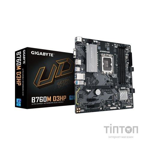Материнська плата GIGABYTE B760M D3HP