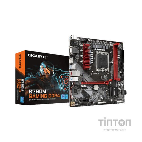 Материнська плата GIGABYTE B760M GAMING DDR4