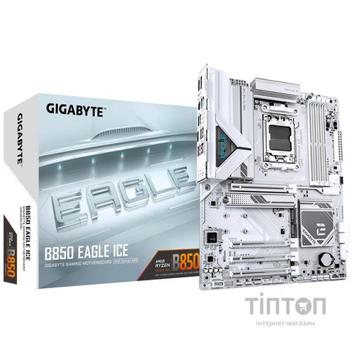 Материнська плата Gigabyte B850 Eagle Ice Socket AM5