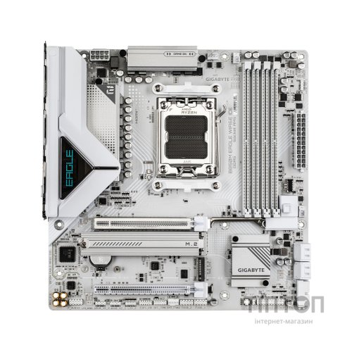 Материнська плата GIGABYTE B850M EAGLE WF6E ICE