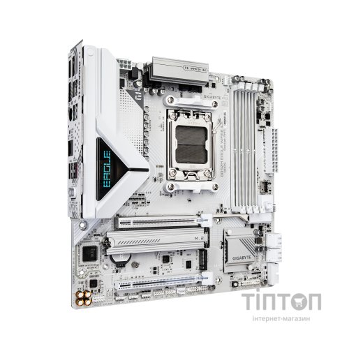 Материнська плата GIGABYTE B850M EAGLE WF6E ICE