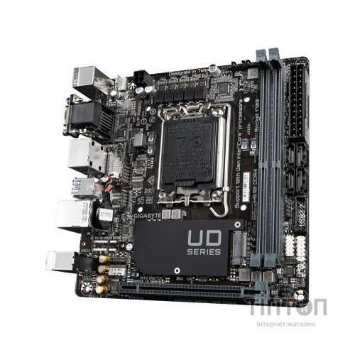 Материнська плата GIGABYTE H610I DDR4