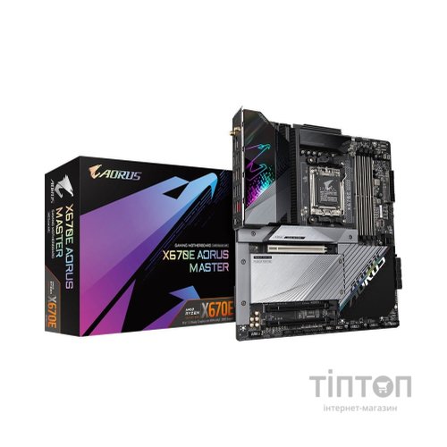 Материнська плата GIGABYTE X670E AORUS MASTER