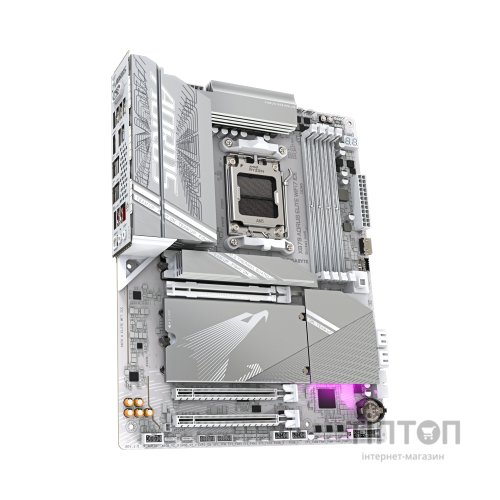Материнська плата GIGABYTE X870 AORUS ELITE WIFI7 ICE (X870 A ELITE WF7 ICE)