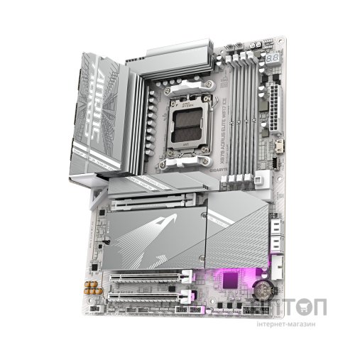 Материнська плата GIGABYTE X870 AORUS ELITE WIFI7 ICE (X870 A ELITE WF7 ICE)