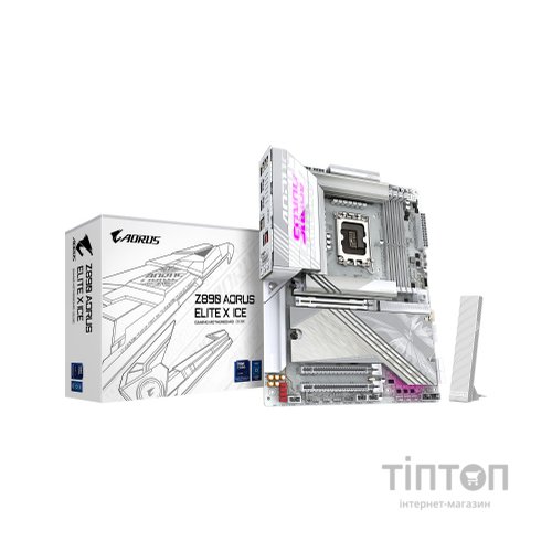Материнська плата GIGABYTE Z890 AORUS ELITE X ICE
