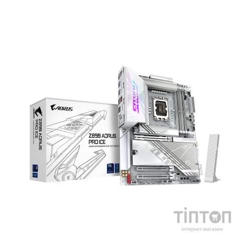 Материнська плата GIGABYTE Z890 AORUS PRO ICE