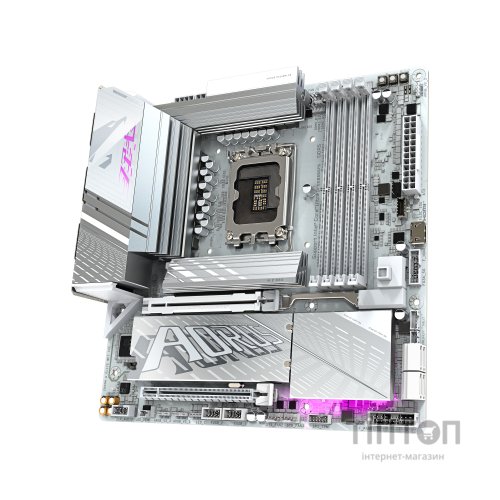 Материнська плата GIGABYTE Z890M AORUS ELITE WIFI7 ICE