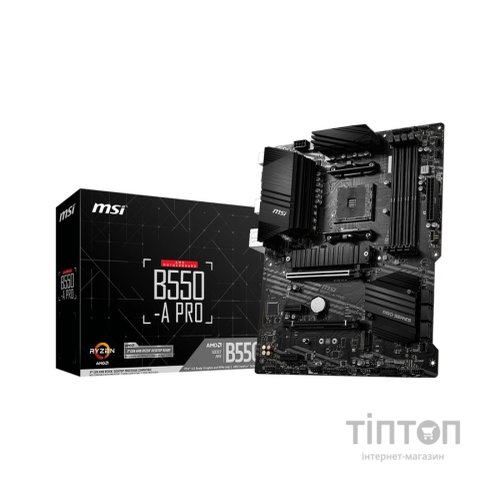Материнська плата MSI B550-A PRO