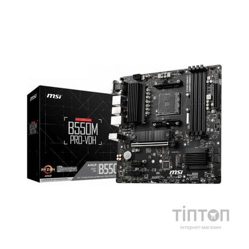 Материнська плата MSI B550M PRO-VDH