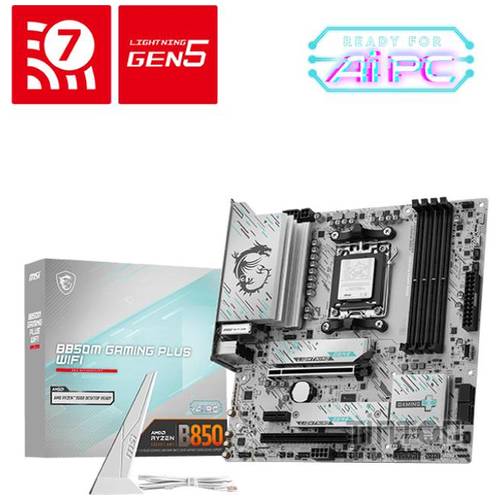 Материнська плата MSI B850M  Gaming Plus WiFi Socket AM5