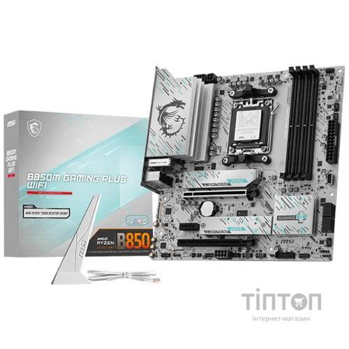 Материнська плата MSI B850M  Gaming Plus WiFi Socket AM5