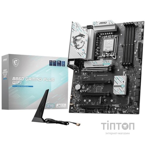 Материнська плата MSI B860 Gaming Plus WiFi Socket 1851