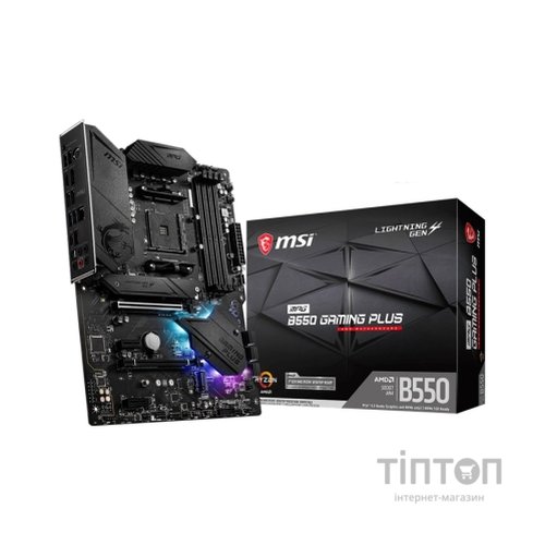 Материнська плата MSI MPG B550 GAMING PLUS