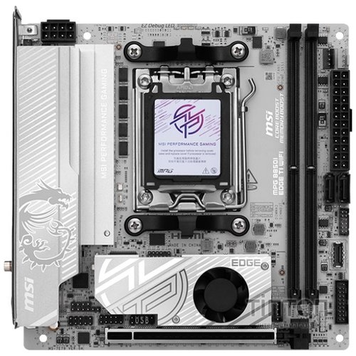 Материнська плата MSI MPG B850I Edge Ti WiFi Socket AM5