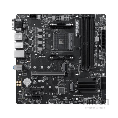 Материнська плата MSI PRO B550M-P