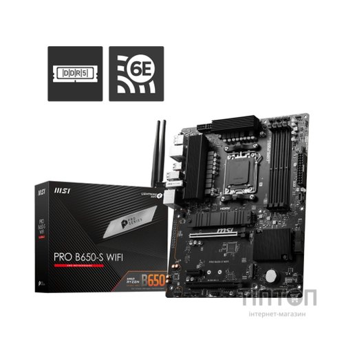 Материнська плата MSI PRO B650-S WIFI