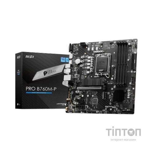 Материнська плата MSI PRO B760M-P