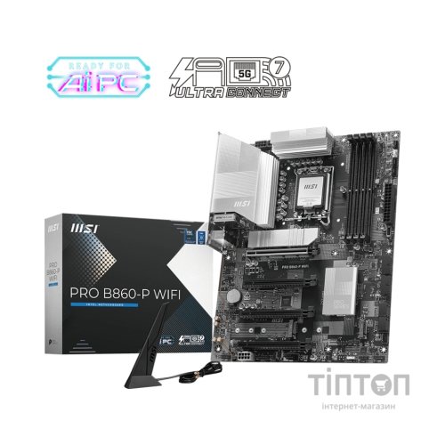 Материнська плата MSI PRO B860-P WIFI