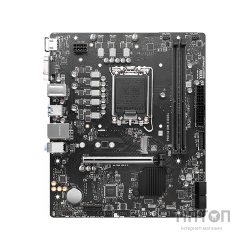 Материнська плата MSI PRO H610M-E DDR4