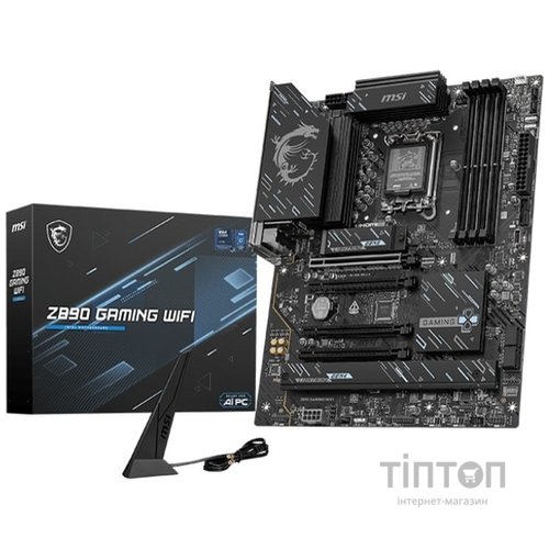 Материнська плата MSI Z890 Gaming WiFi Socket 1851
