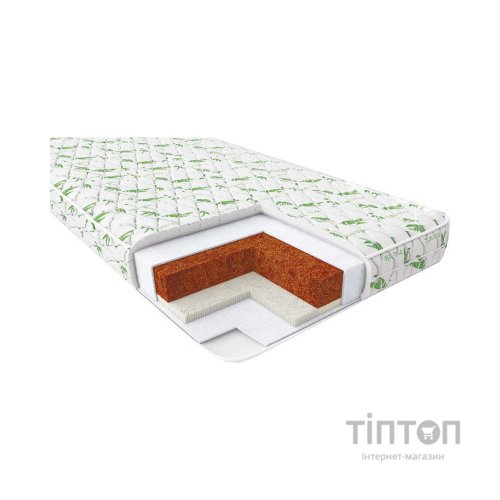 Матрац для дитячого ліжечка Верес Latex+ Aloe vera 125*65*10 см (51.6.04)