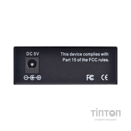 Медіаконвертер 10/100Base-TX to 100Base-FX 1550T/1310R, SM, SC/PC, 20 км Step4Net (MC-A-0,1-1SM-1550nm-20)