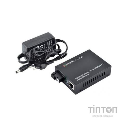 Медіаконвертер EC-Q-1G-1SM-1550nm-20 FoxGate