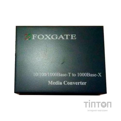 Медіаконвертер FoxGate 10/100/1000Base-T RJ45 to 1000Base-SX/LX SFP slot (EC-SFP1000-FE/GE-LFP)