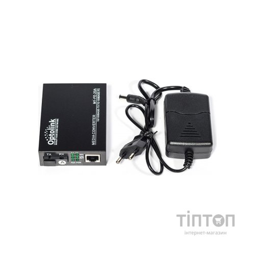 Медіаконвертер Optolink 100M, 20km, SC, RJ45, Tx 1310nm (1M-FE-20A)