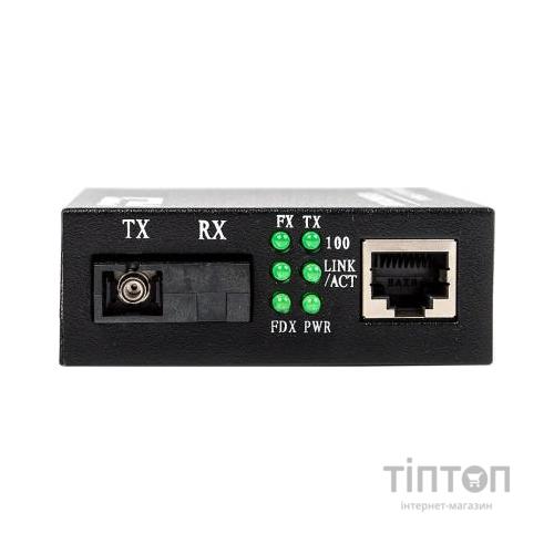Медіаконвертер RCI 100M, 20km, SC, RJ45, Tx 1310nm, standart size metal case (RCI902W-FE-20-T)