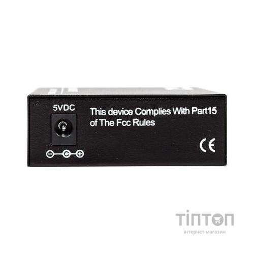 Медіаконвертер RCI 100M, 20km, SC, RJ45, Tx 1310nm, standart size metal case (RCI902W-FE-20-T)