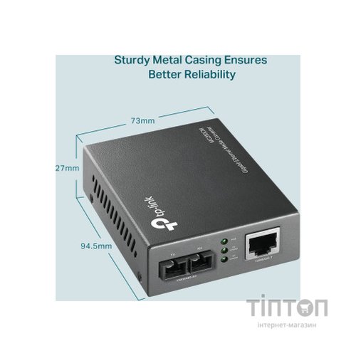 Медіаконвертер TP-LINK MC200CM