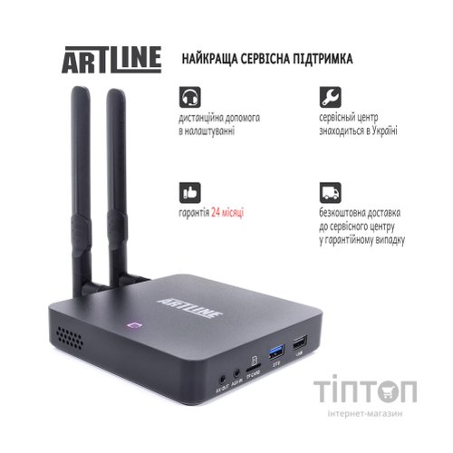 Медіаплеєр Artline TvBox KM6 (KM6)